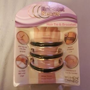 Bracelet secret (hair tie and bracelet)
